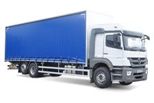 Car Hire Burgess Hill - 26 Tonne Curtain Side Truck - Truck hire Burgess hill
