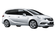 Car Hire Burgess Hill - Vauxhall Zafira 7-Seater - Minibus hire Burgess hill